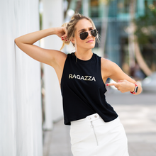 Load image into Gallery viewer, Racerback Cropped Tank - Ragazza!