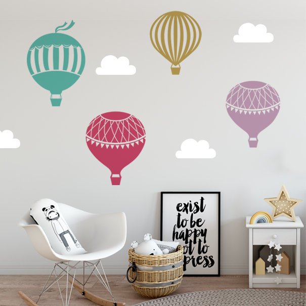 Copy of Air Balloons Wall Decal