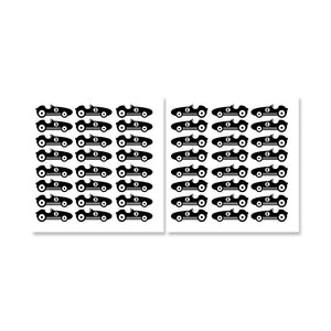 Race Cars Decals