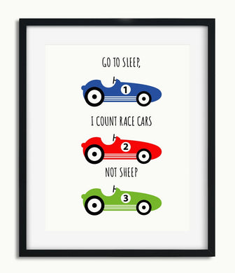 Race Car Printable ART