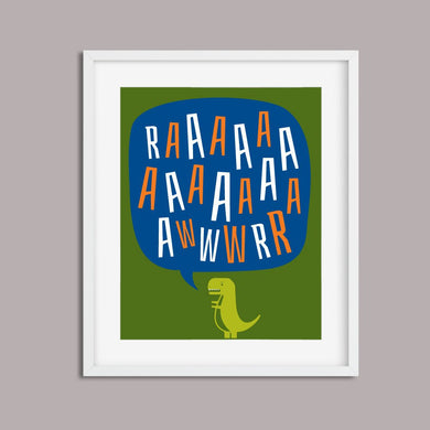 Printable Modern Nursery Decor - Awwrrr