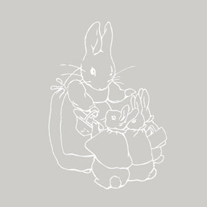 Peter Rabbit Decal - Love you to the moon and back