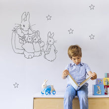 Load image into Gallery viewer, Peter Rabbit Decal - Love you to the moon and back