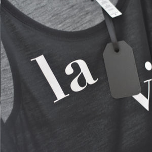 La Vie Rose - Boxy Tank