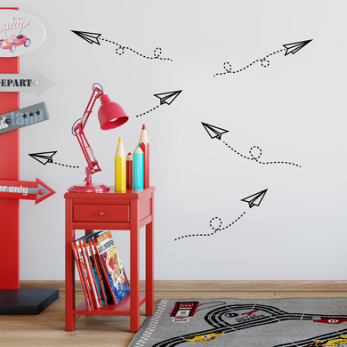 Paper Airplane Decals